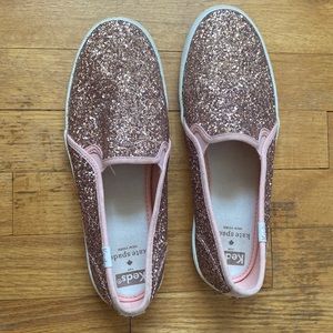 Sparkly Kate spade keds